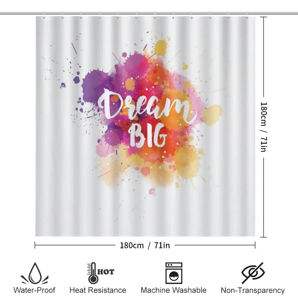 Modern Dream Big Calligraphy — Detail 2
