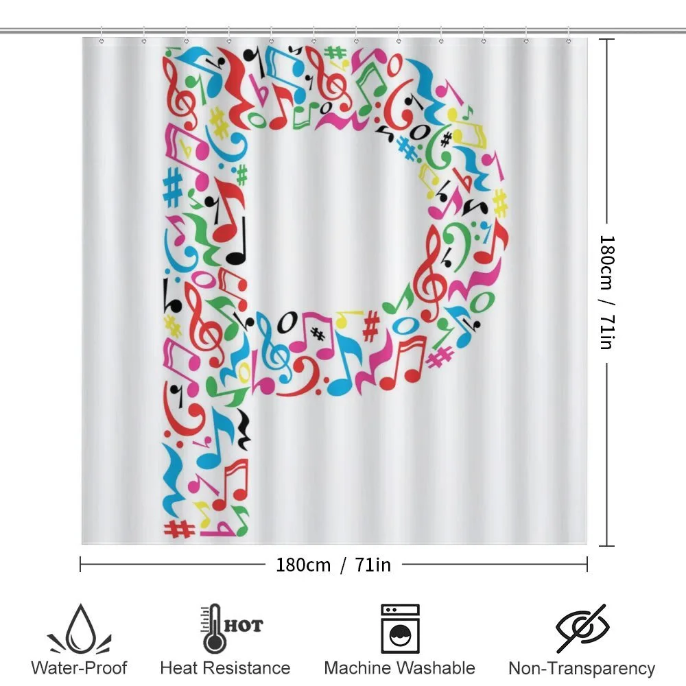 Music Notes Uppercase — Detail 2