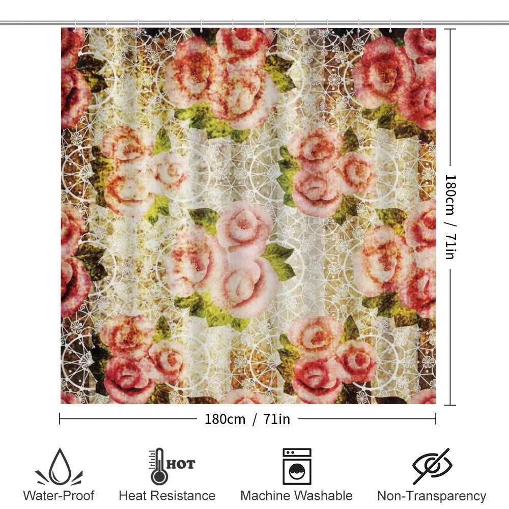 Psychedelic Floral Motif — Detail 2