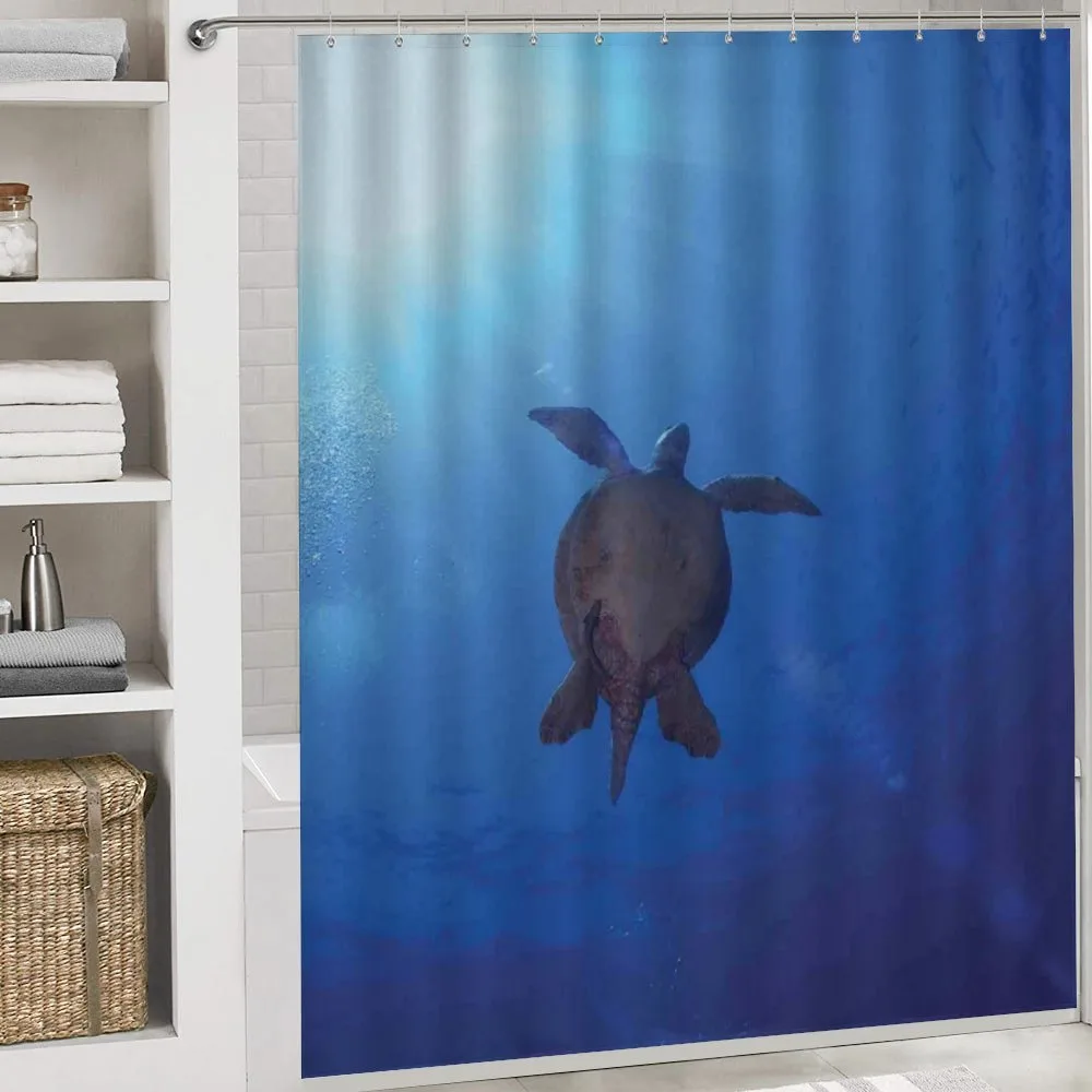 Sea Turtle in Deep Sea — Detail 4