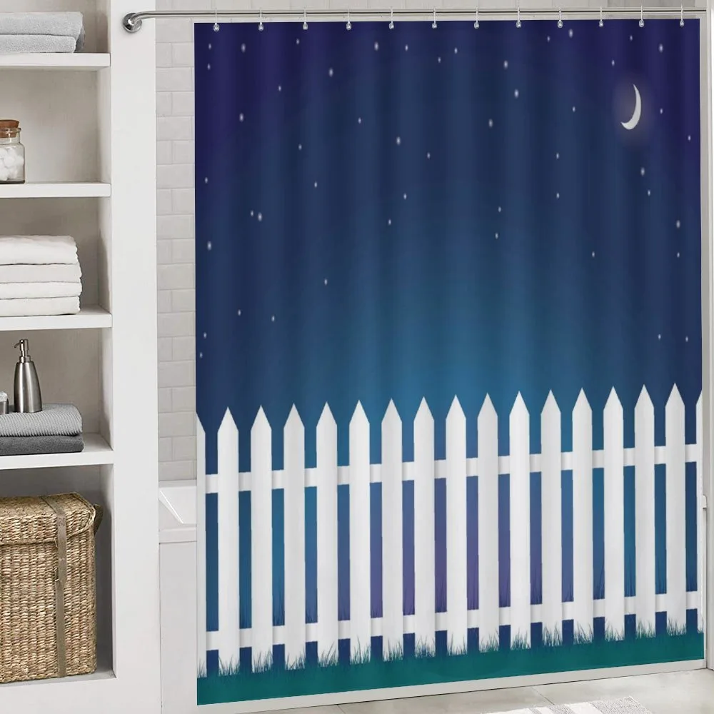 Starry Night with Crescent — Detail 4