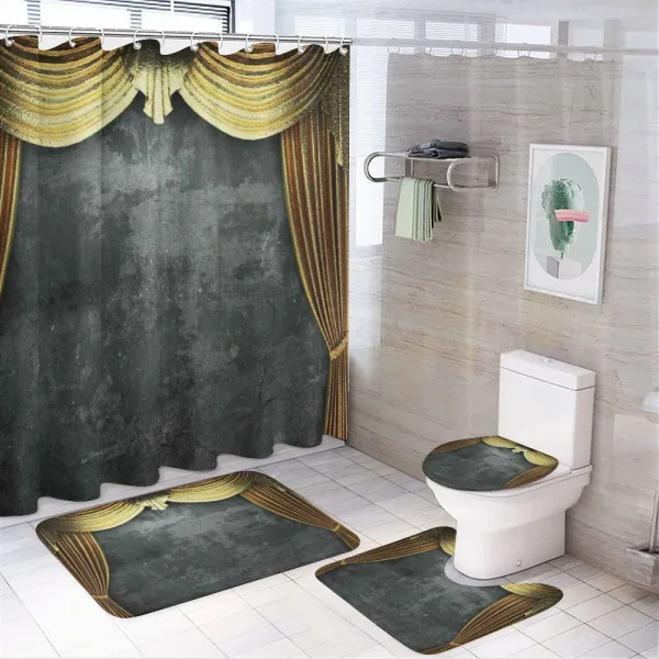 Theater Stage Classical Scene on a shower curtain
