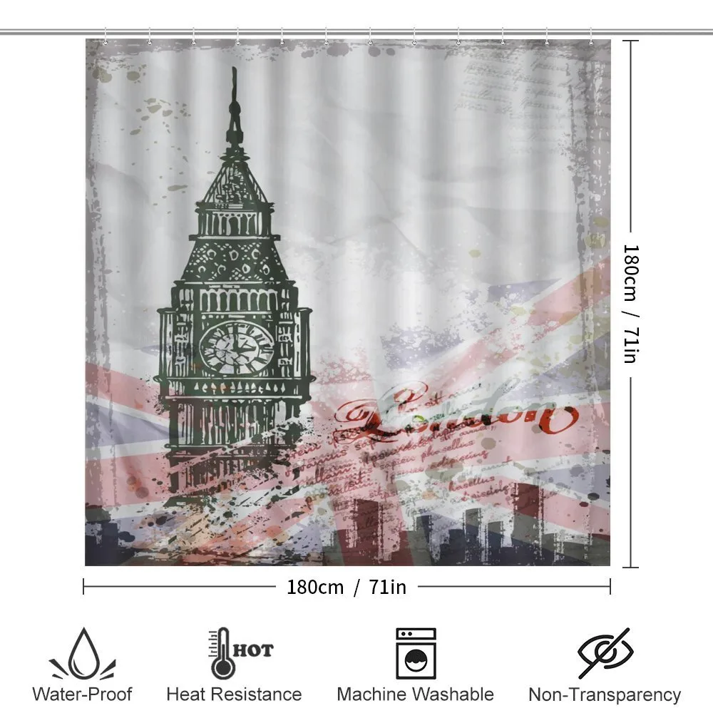 Vintage Big Ben London — Detail 2