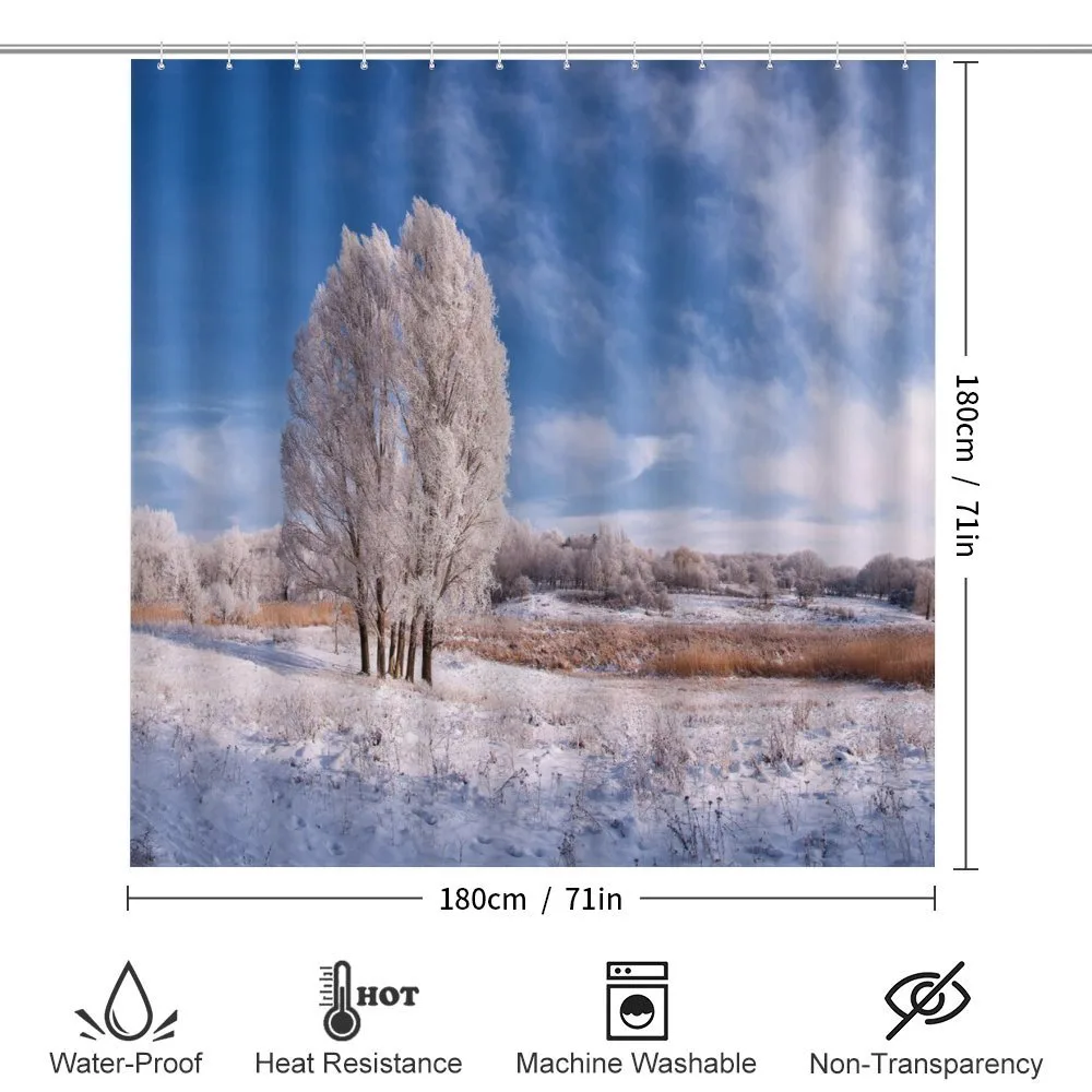 Winter Snow Landscape — Detail 2