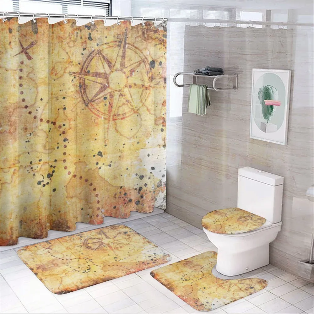 Antique Grunge Rusty Map — Your design