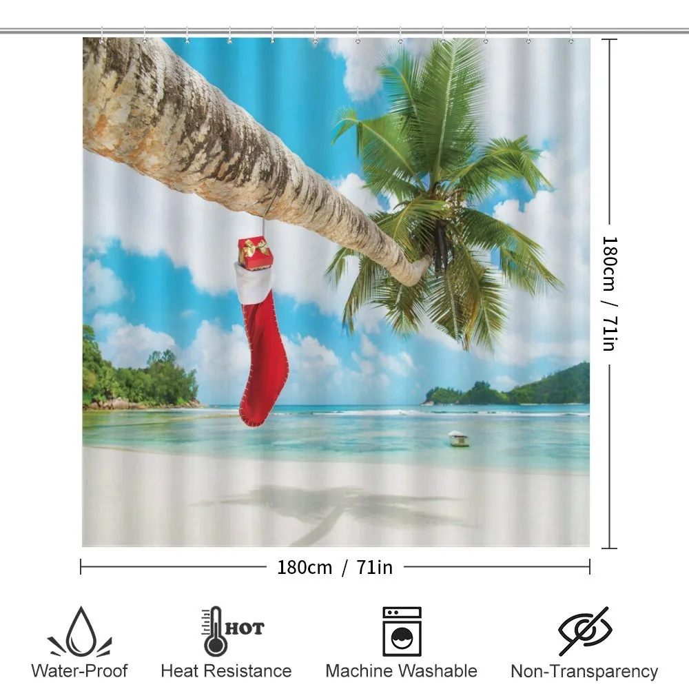 Beach Xmas Stockings — Detail 2