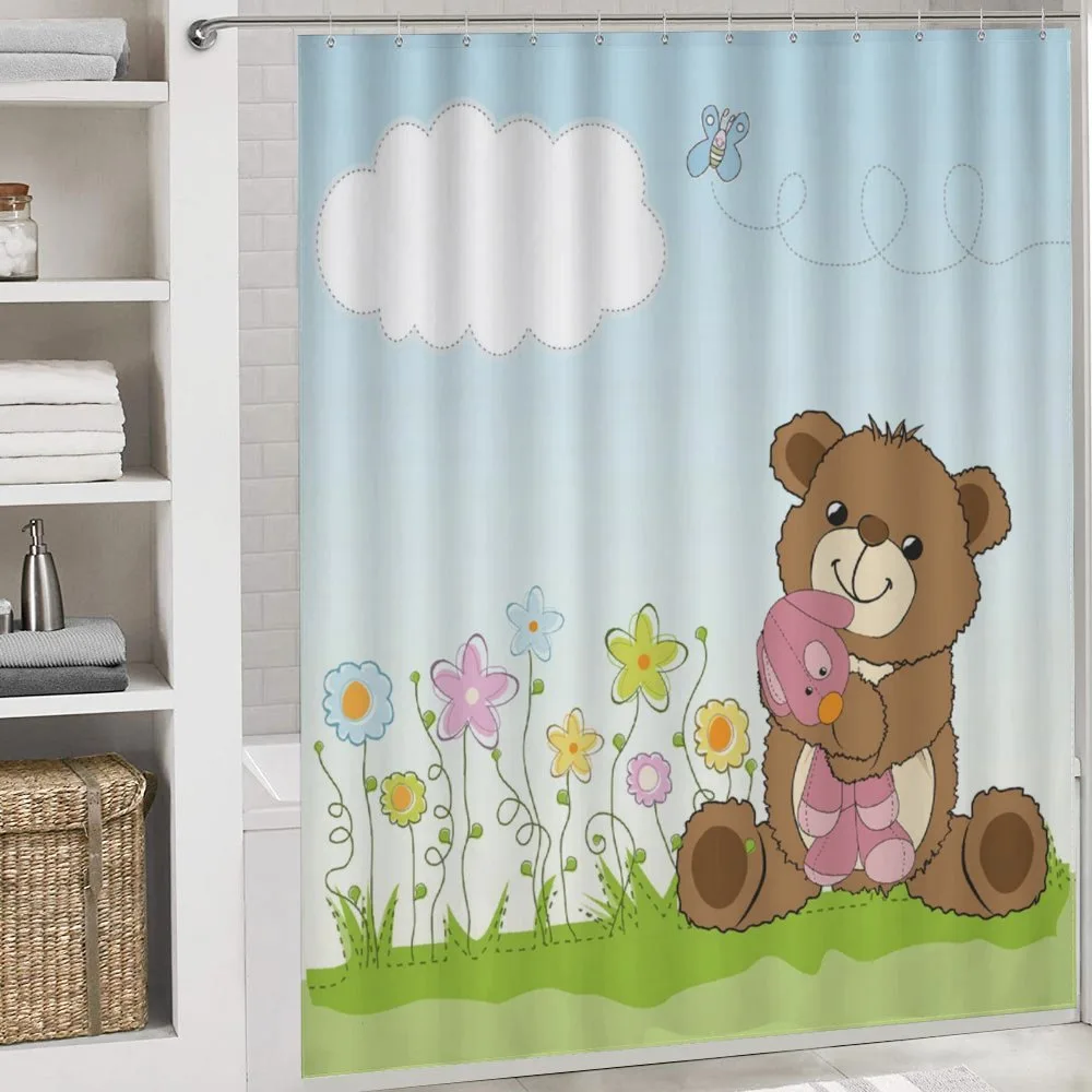 Cartoon Teddy Bear and Toy — Detail 4