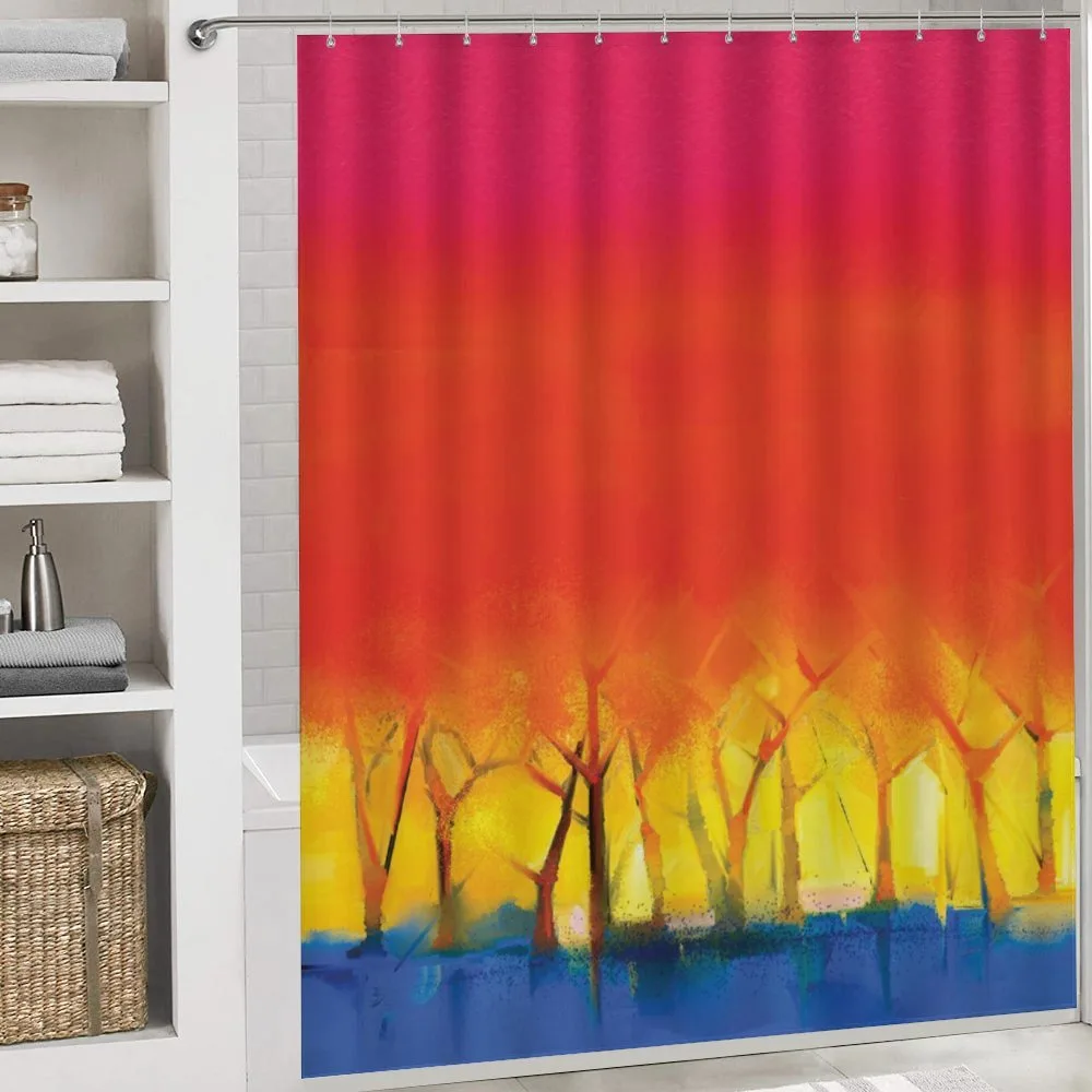 Colorful Abstract Tree — Detail 4
