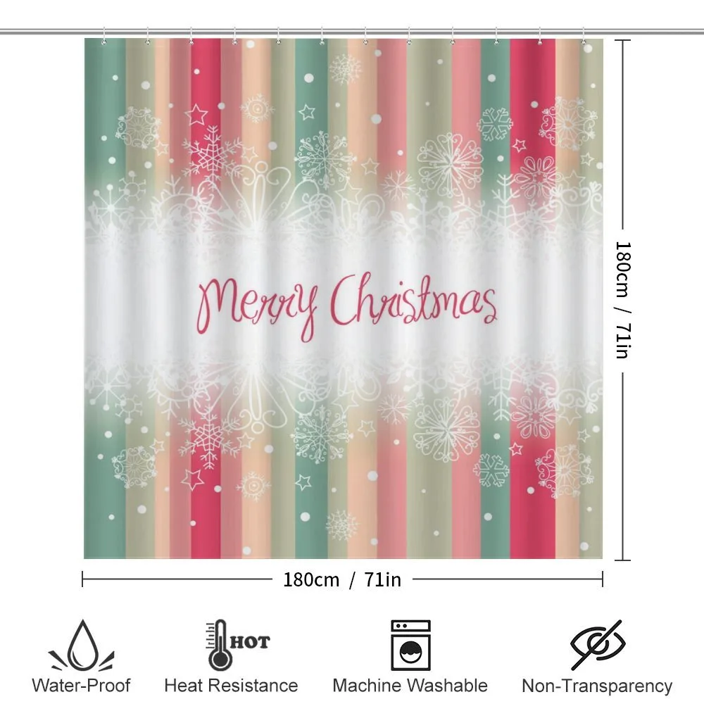 Colorful Stripes Xmas — Detail 2