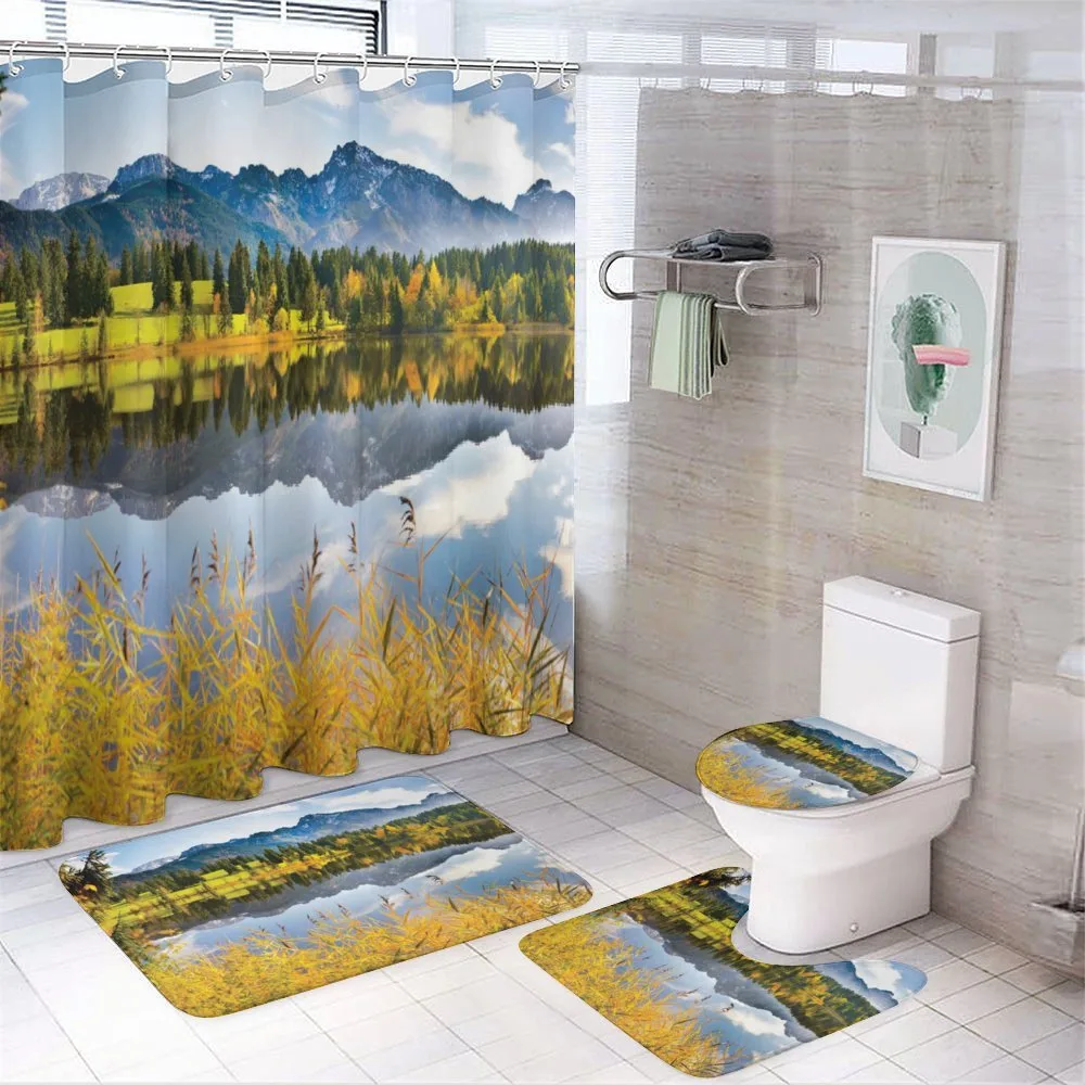 Country Scene and Lake — Your design