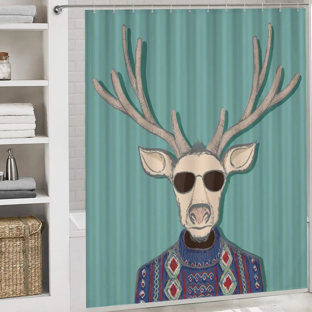 Deer with Colorful Sweater — Detail 4