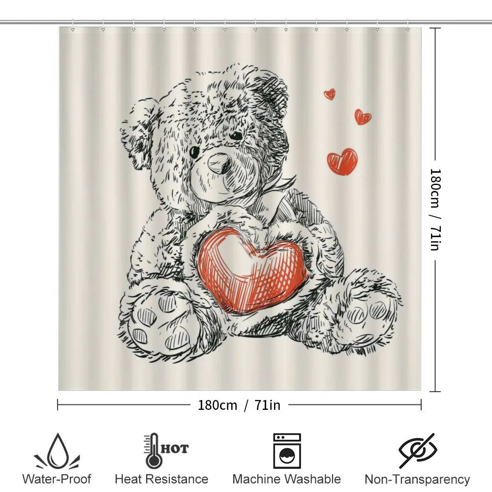 Detailed Teddy Bear — Detail 2