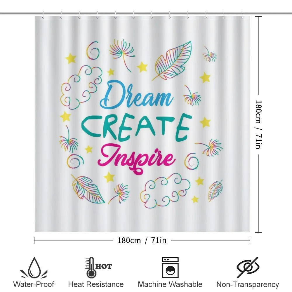 Dream Create Inspire Leaves — Detail 2