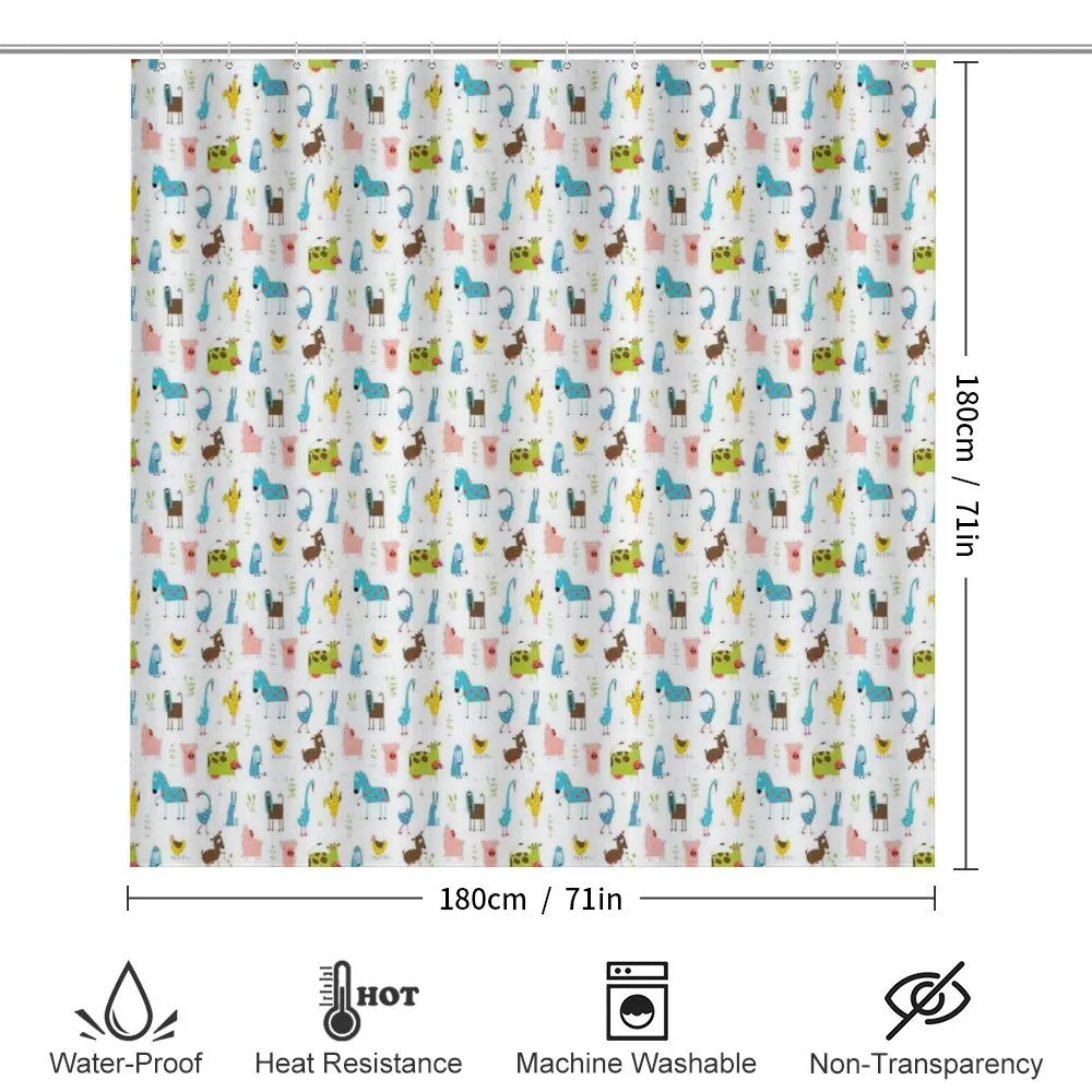 Farm Animals Pattern — Detail 2