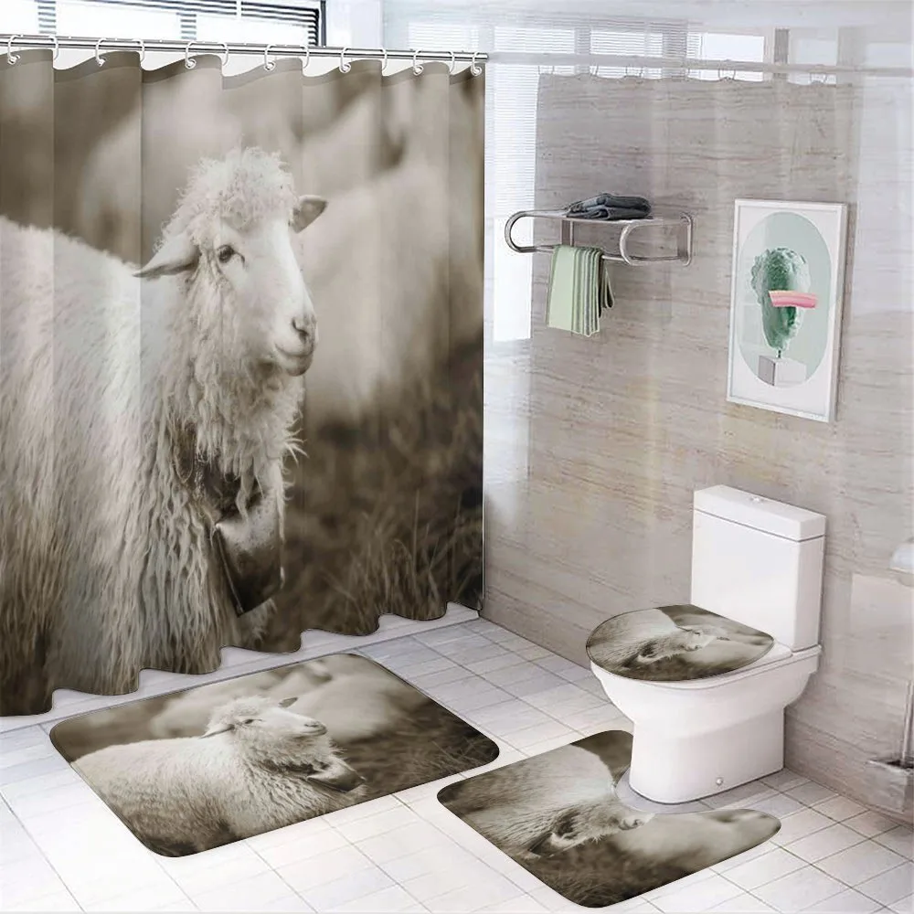 Fluffy Wooly Sheep Herd — Your design