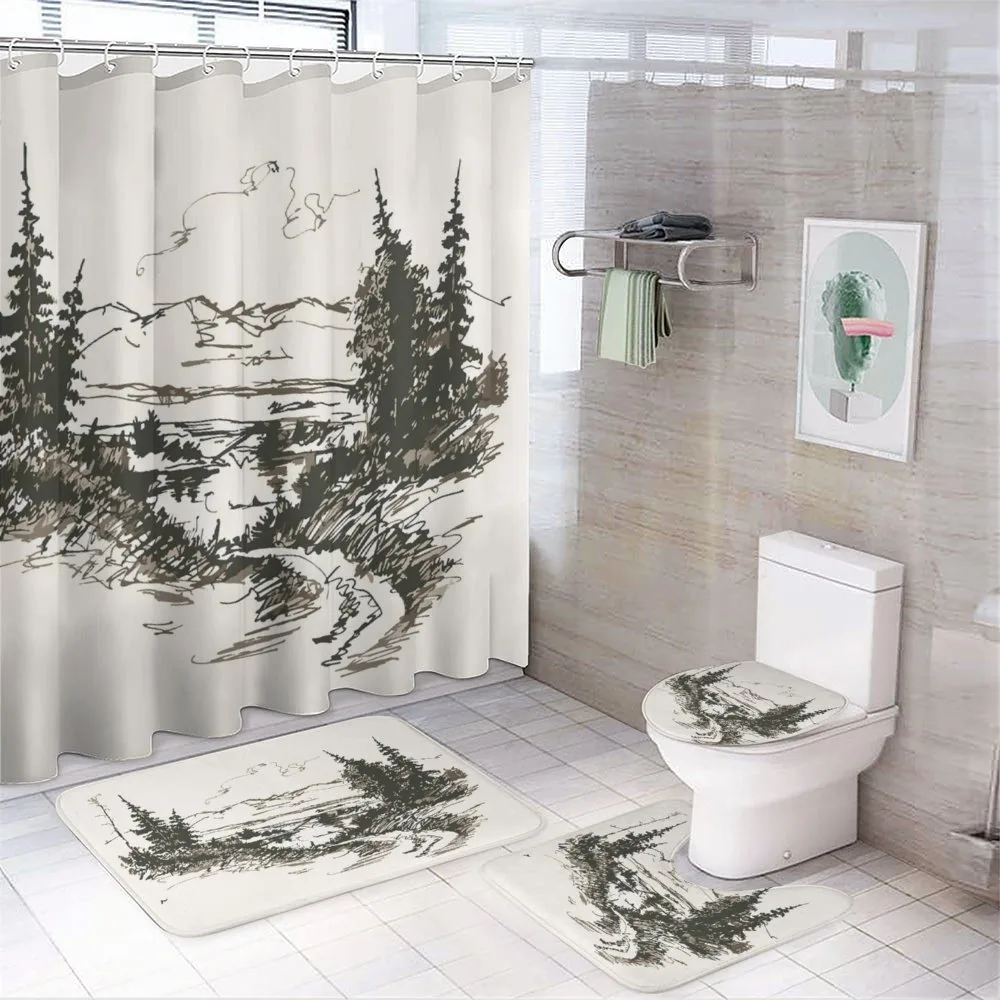 Forest Landscape Sketch — Your design