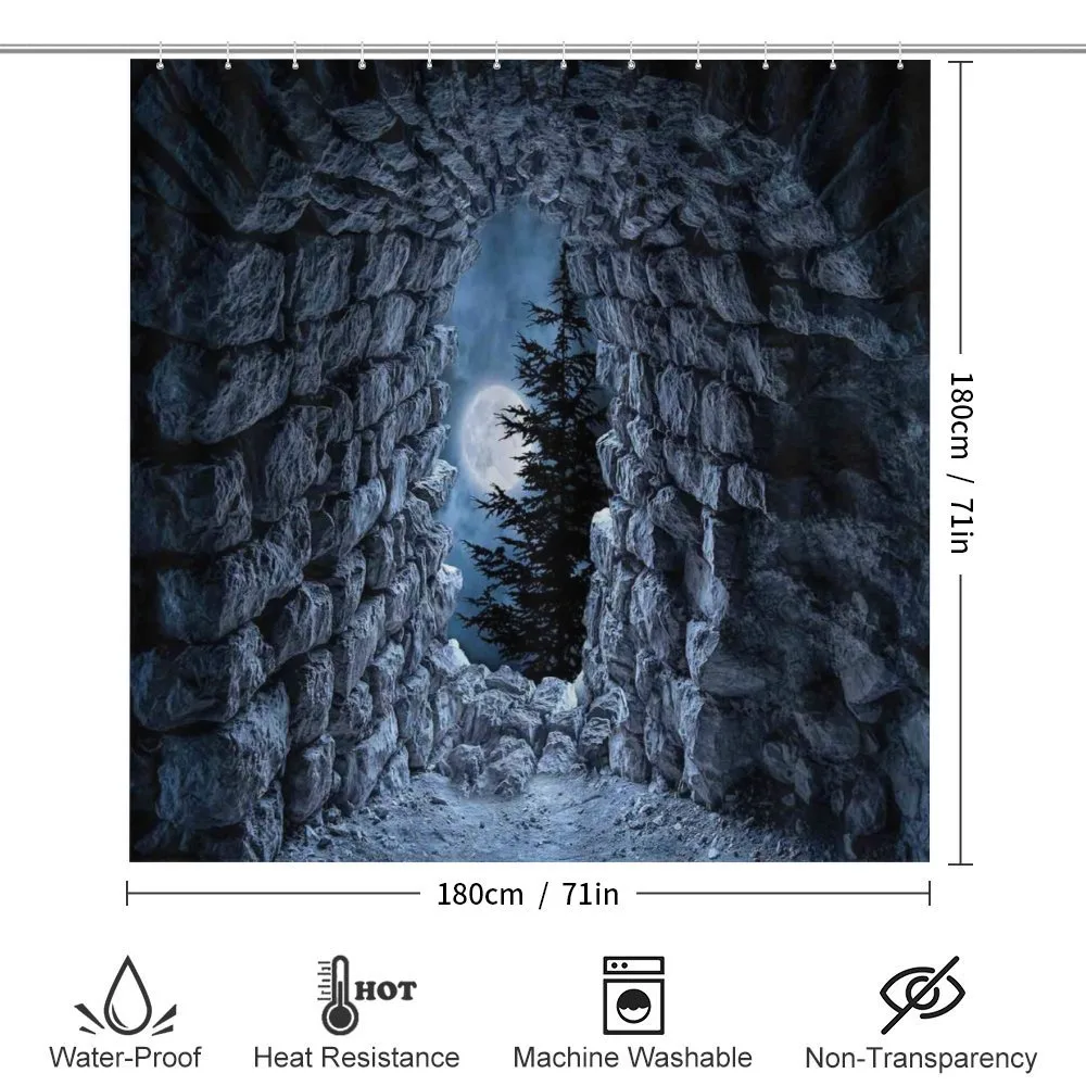 Full Moon Dark Cave — Detail 2