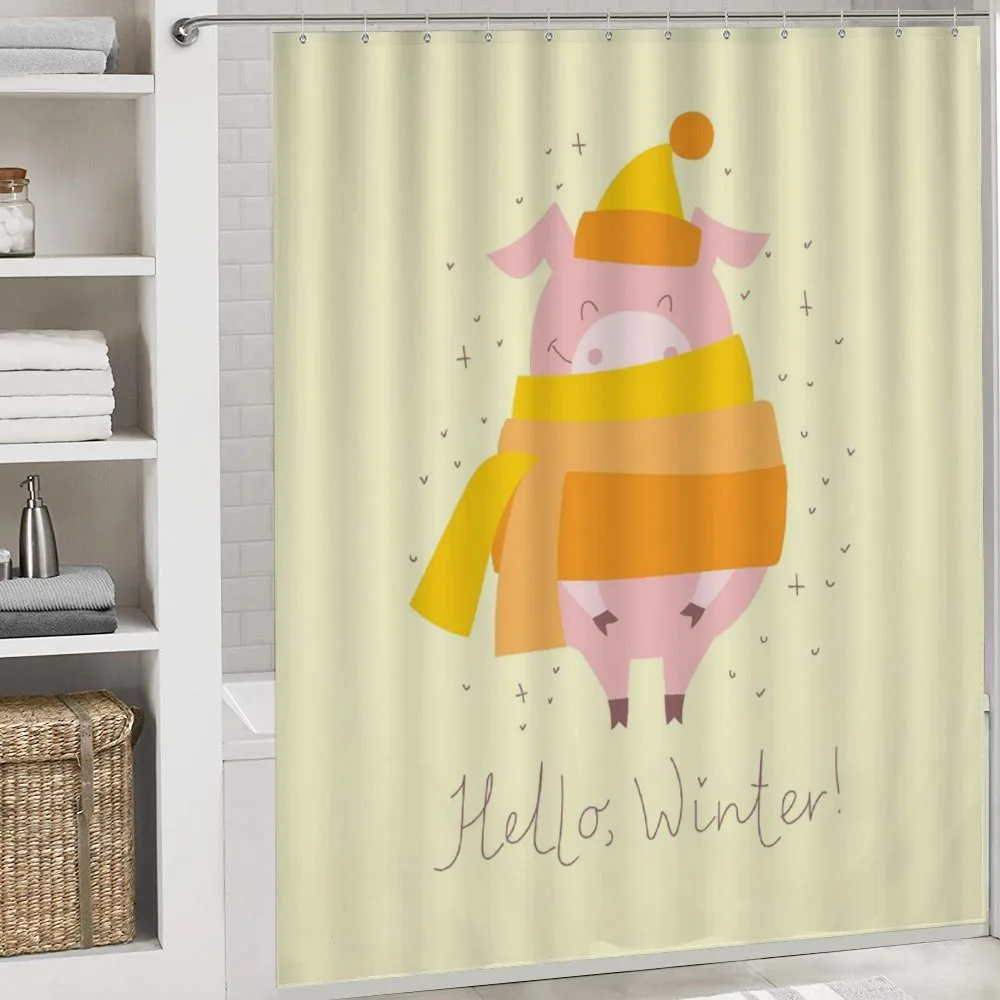 Hello Winter Typography Animal — Detail 4