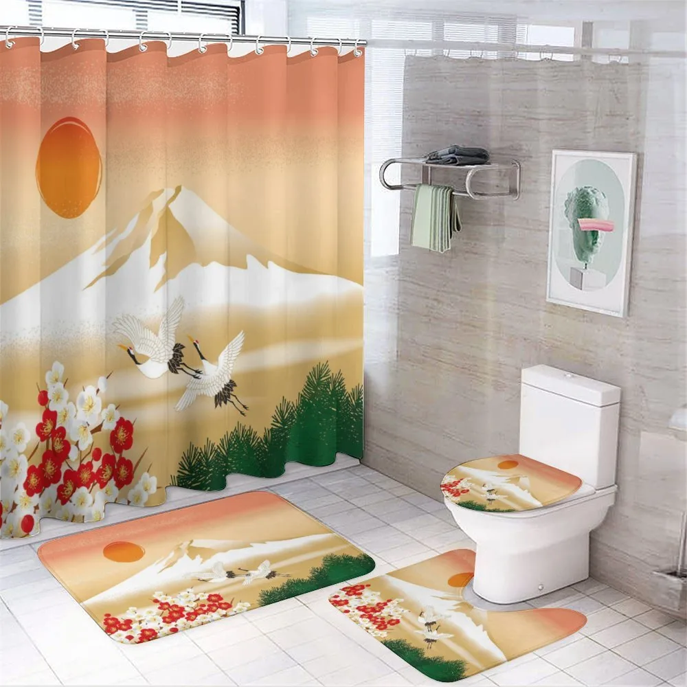 Japanese Landscape and Birds — Your design