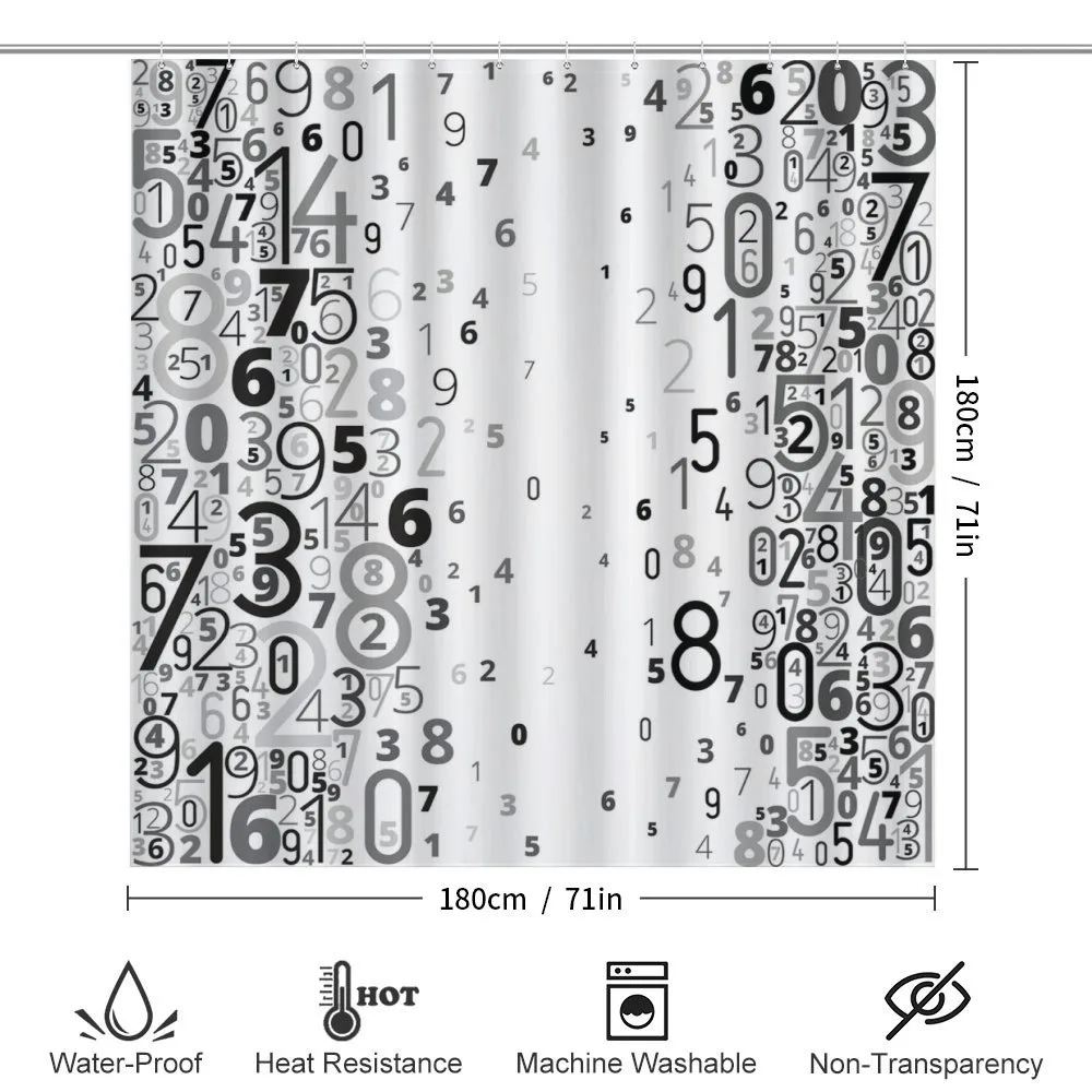 Mathematic Numbers Image — Detail 2