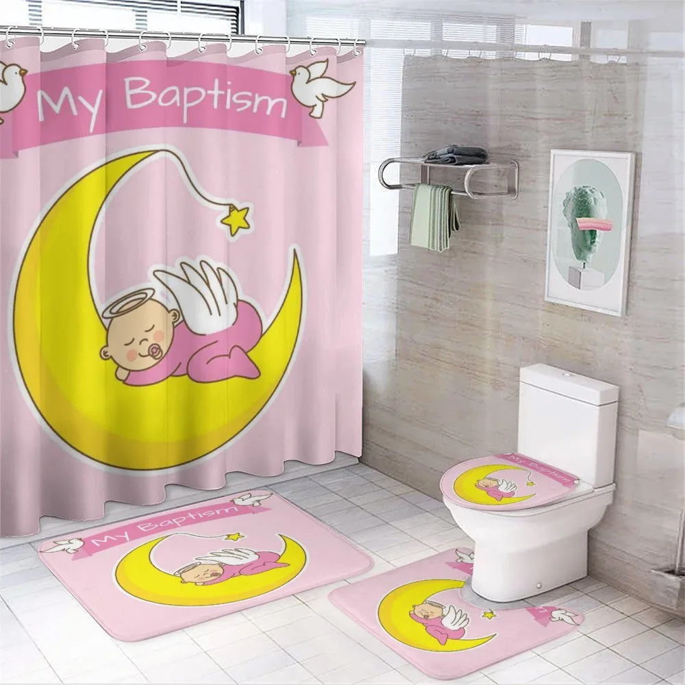 Moon Baby Girl Sleeping — Your design