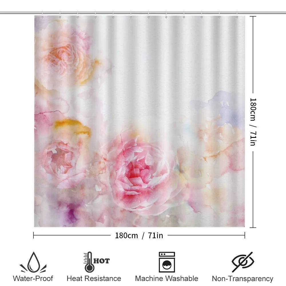 Pale Pink Roses — Detail 2