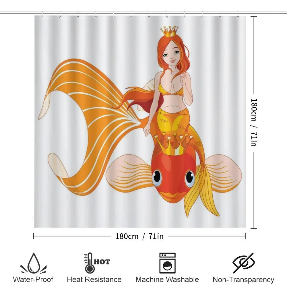 Princess on Goldfish — Detail 2