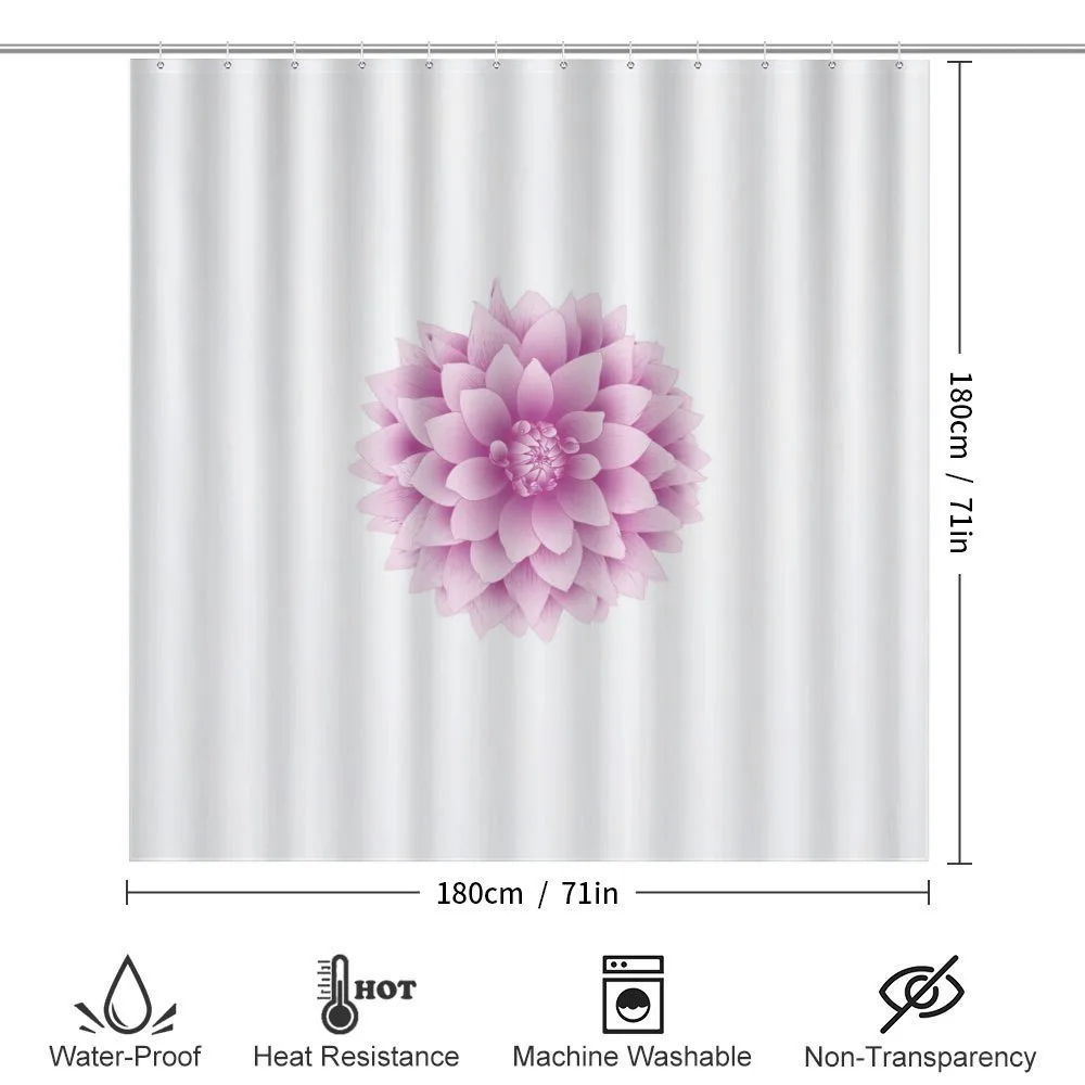 Purple Dahlia with Magenta — Detail 2