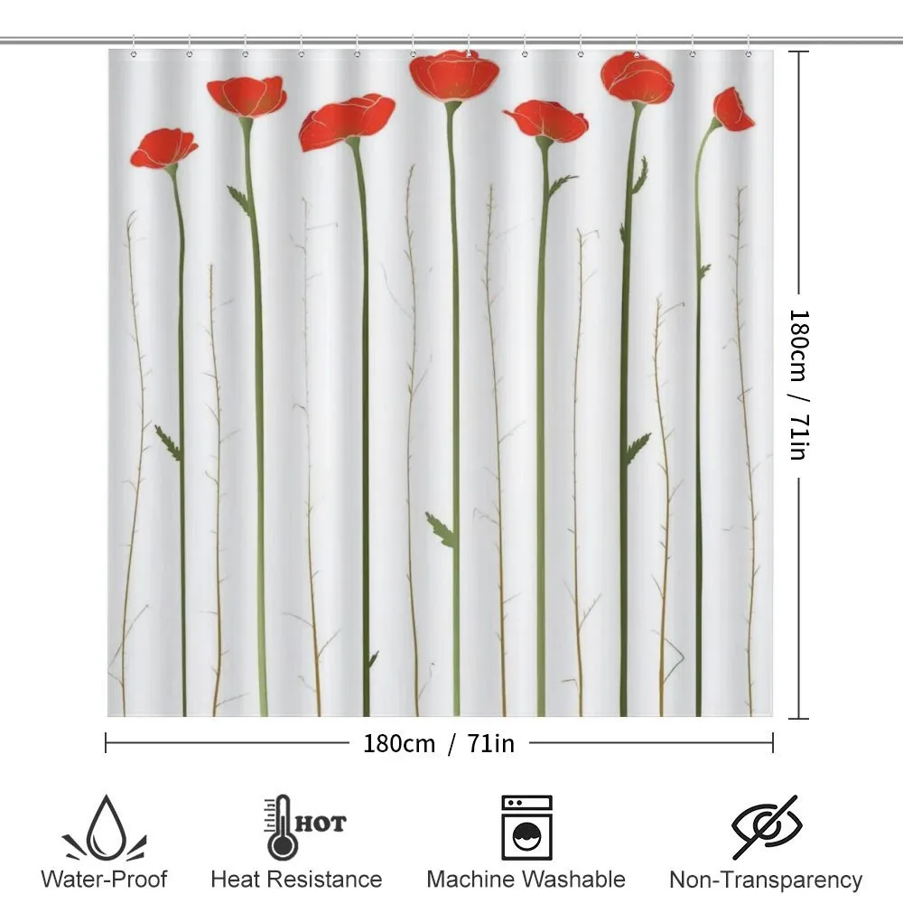 Red Poppies on Spring — Detail 2