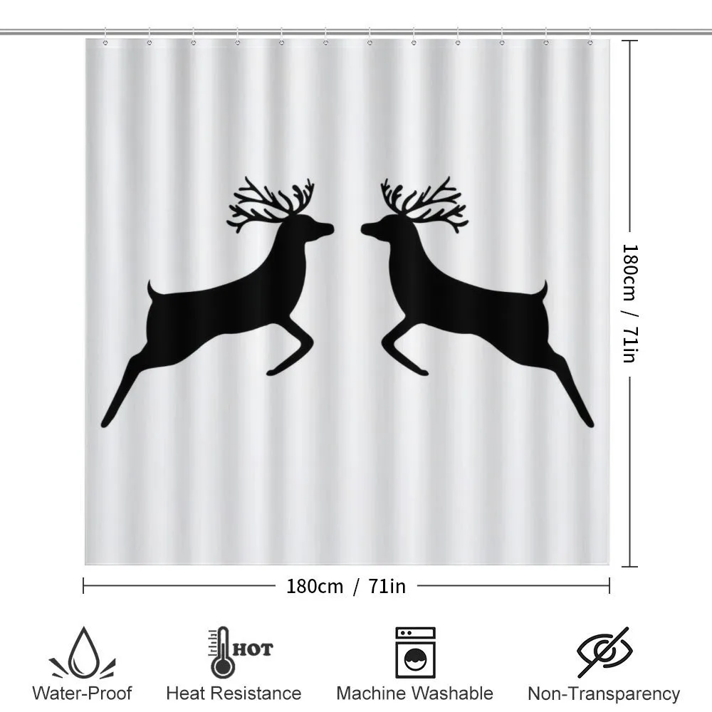Reindeer Silhouette — Detail 2