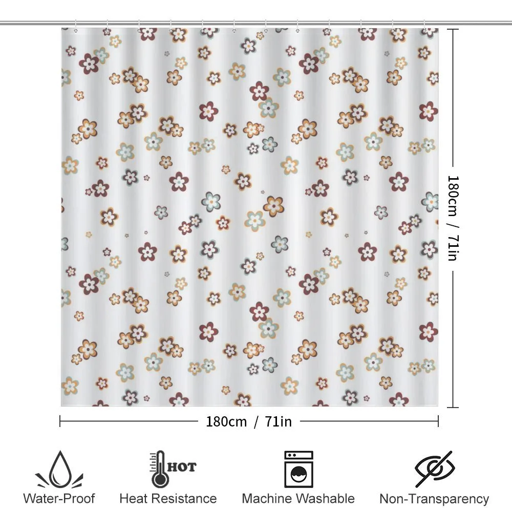 Retro Calico Daisies — Detail 2