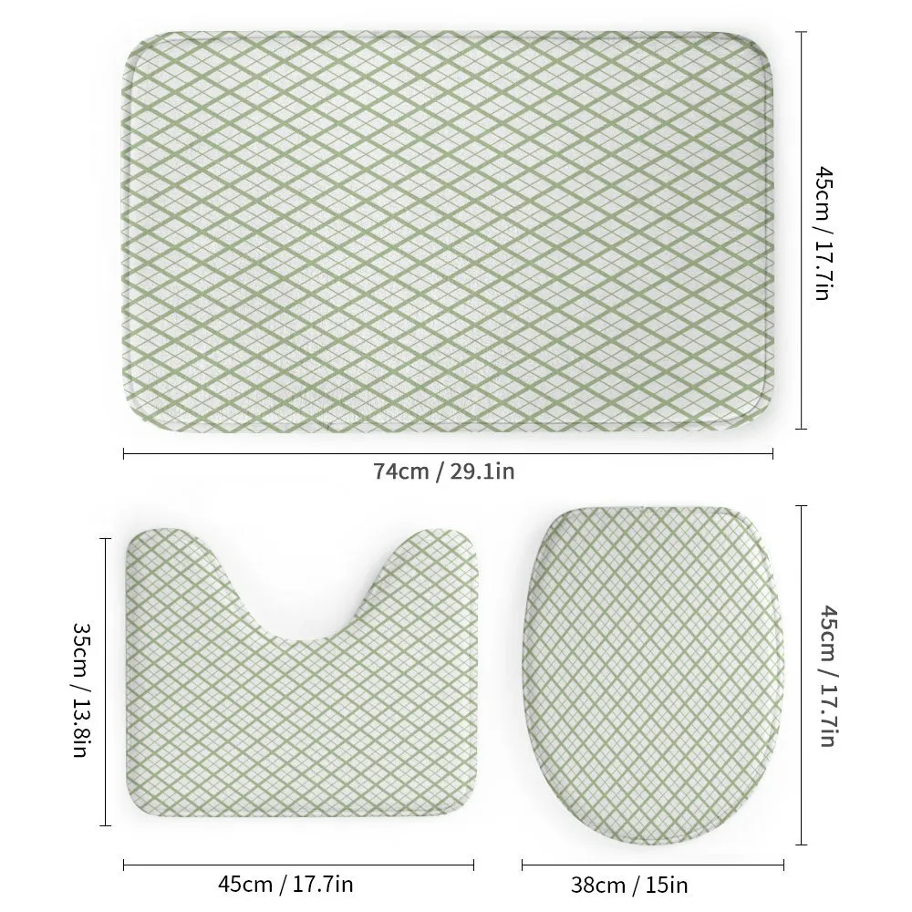 Retro Square Shapes Tile — Detail 1