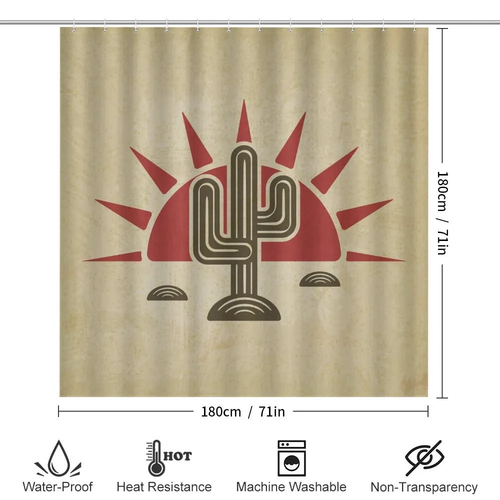 Tribal Saguaro and Sun — Detail 2