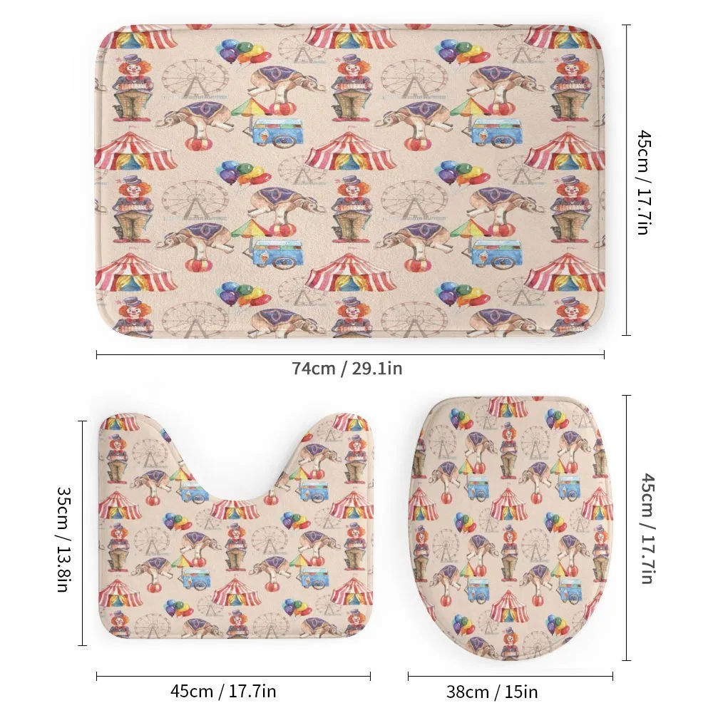 Watercolor Circus Art — Detail 1