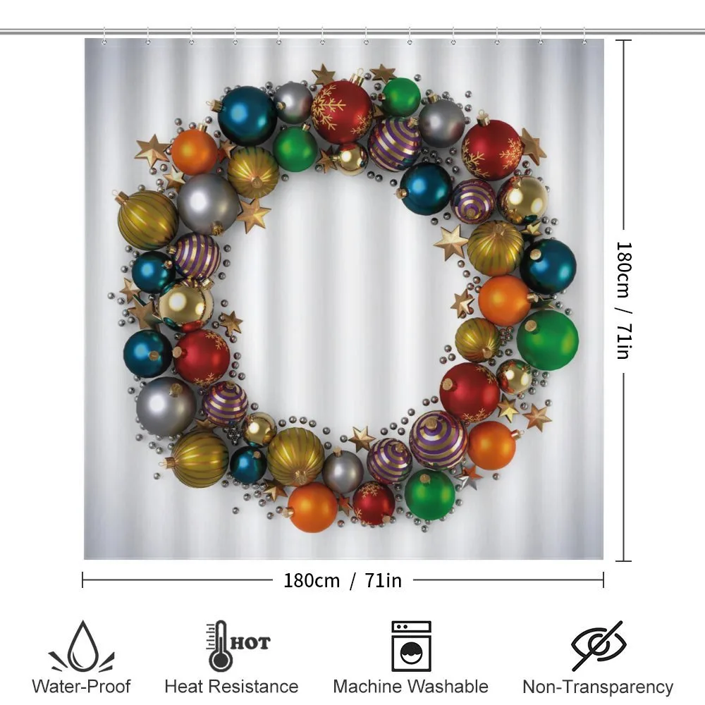 Wreath Garland Baubles — Detail 2