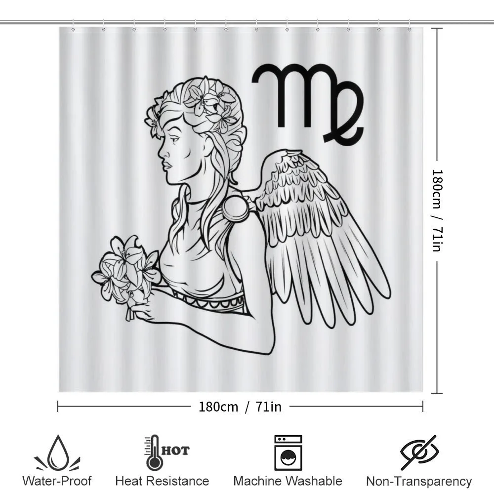 Angel with Bouquet — Detail 2