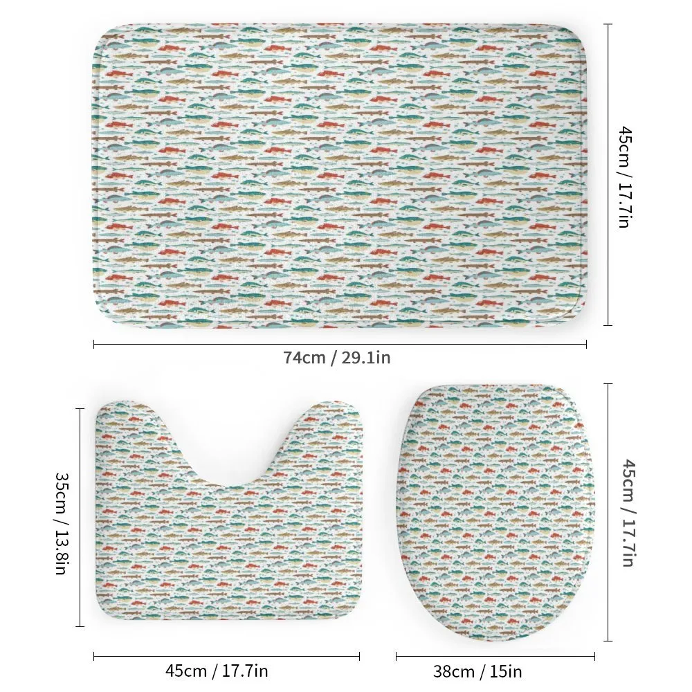 Colorful Ocean Animal Pattern — Detail 1