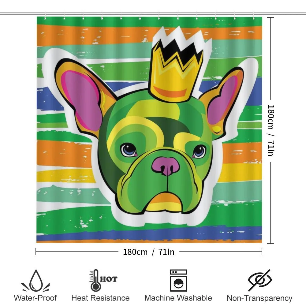 Crowned Dog Colorful — Detail 2
