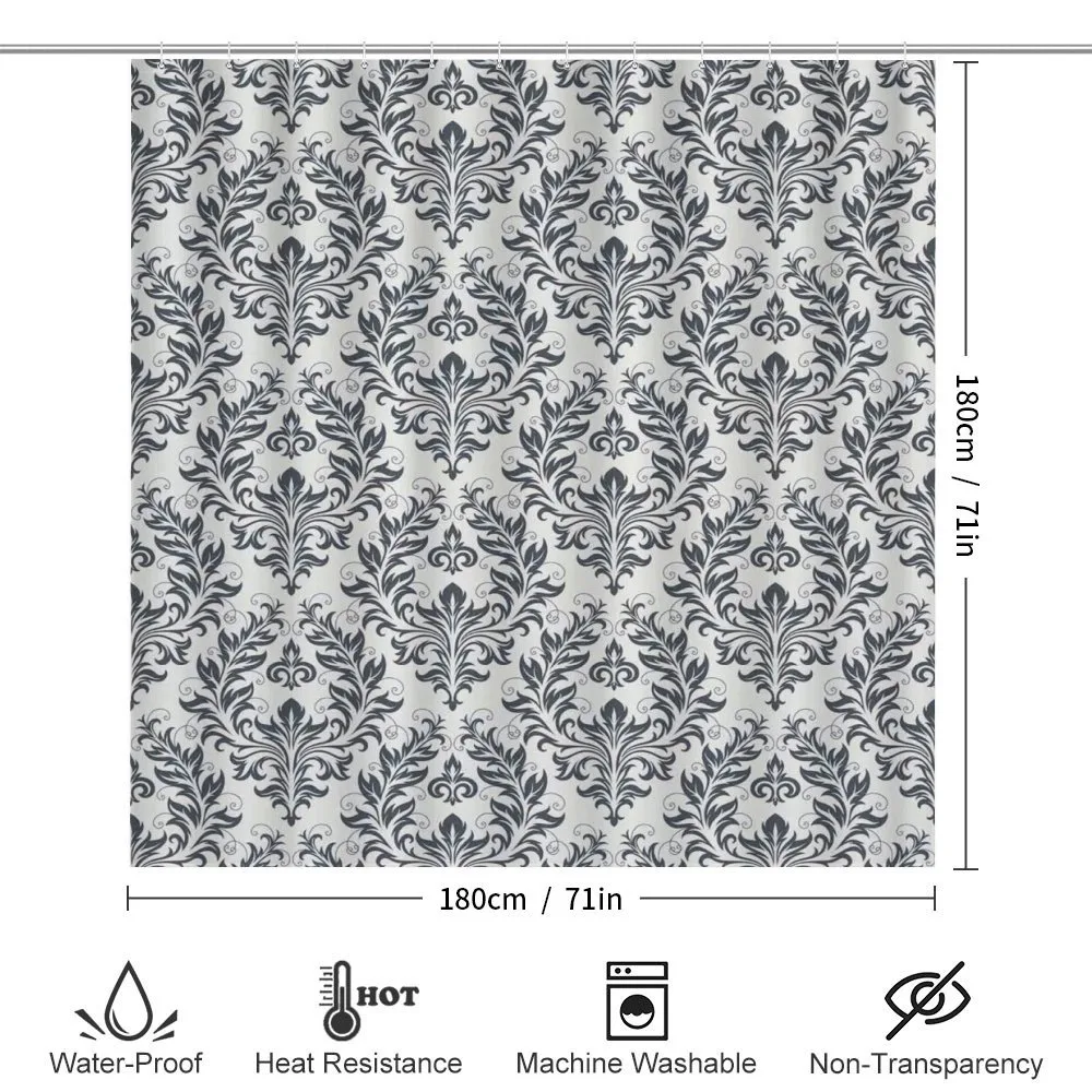 Floral Ornate Damask — Detail 2