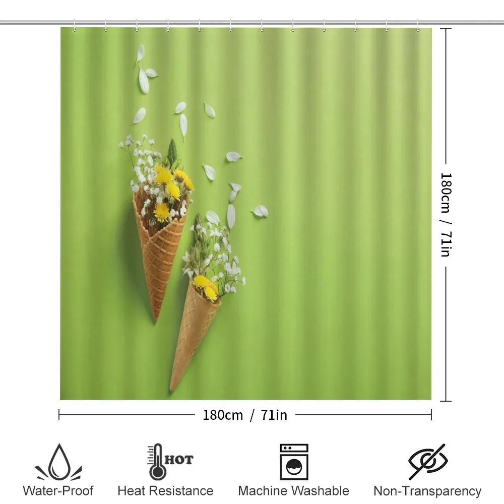 Flowers in Cones — Detail 2