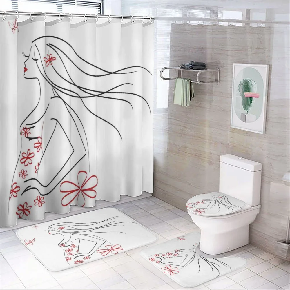 Girl Flowers Butterfly — Your design