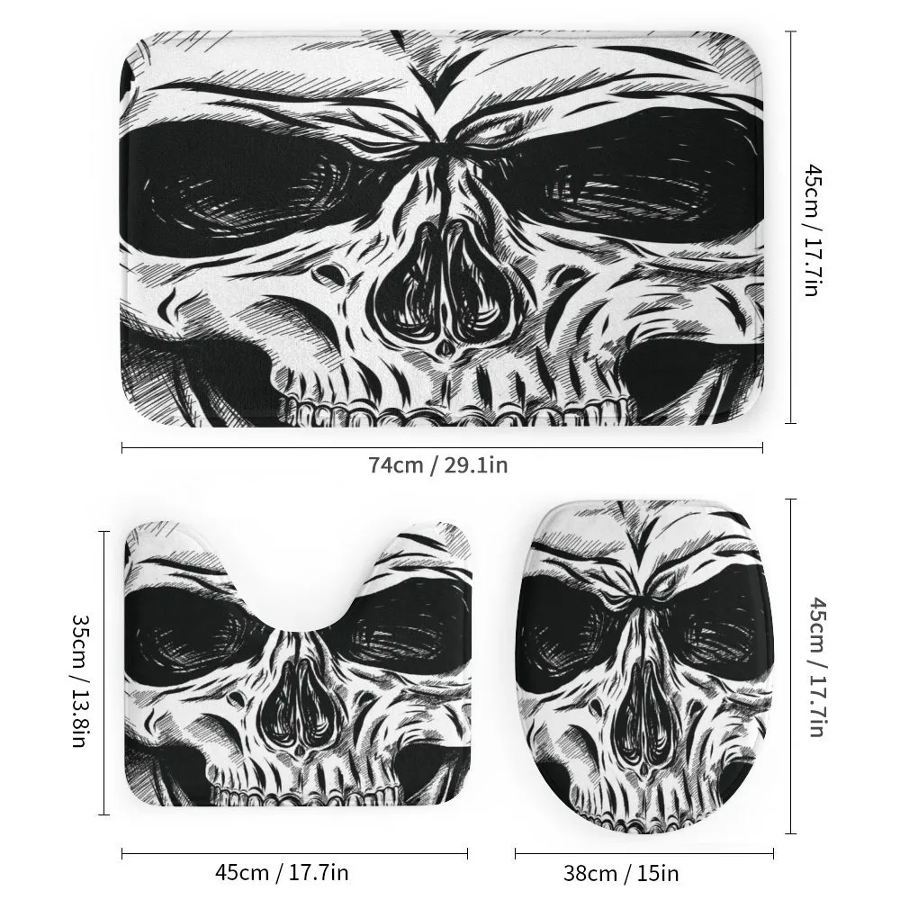 Gothic Sketch Evil Face — Detail 1
