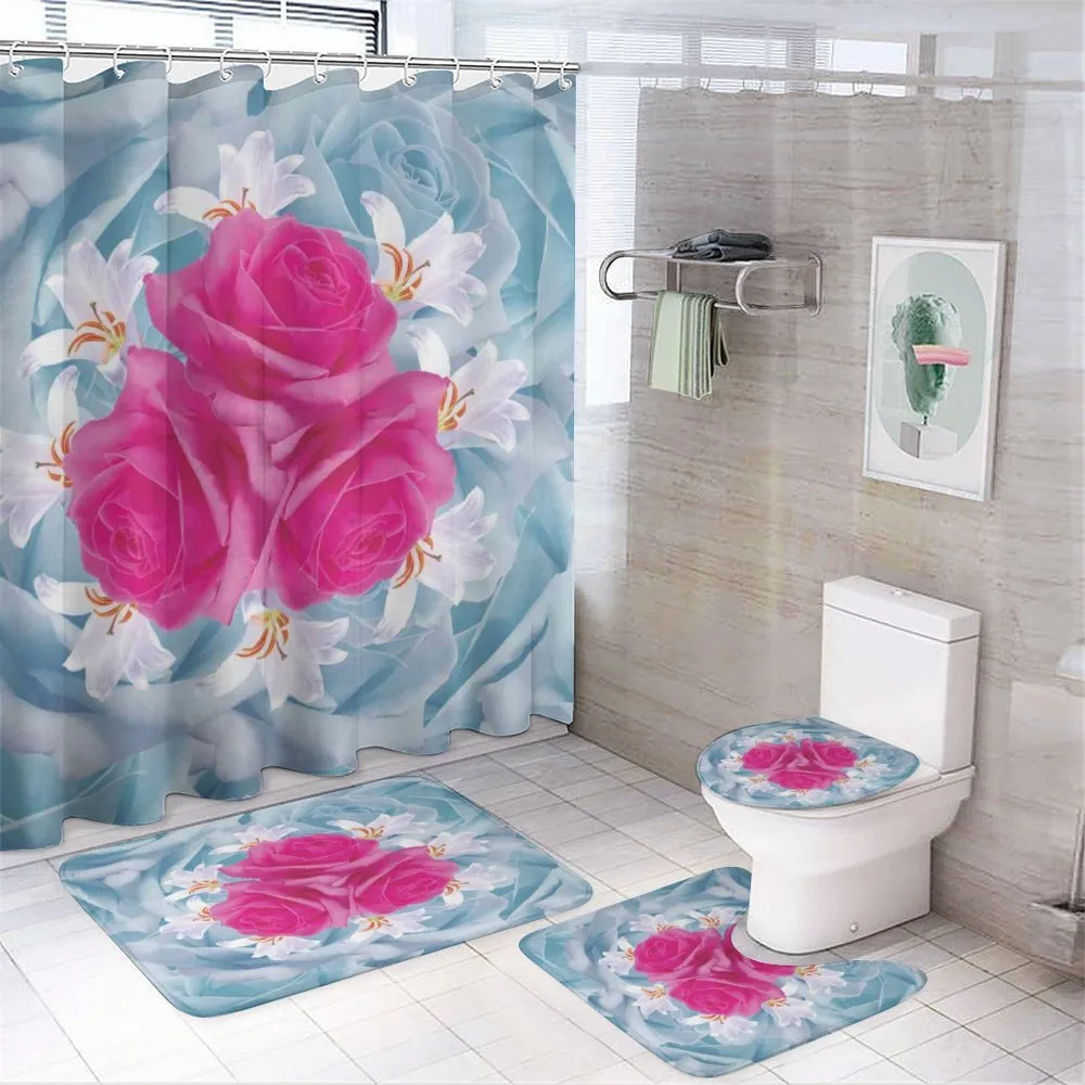 Graphic Roses and Lilies — Your design