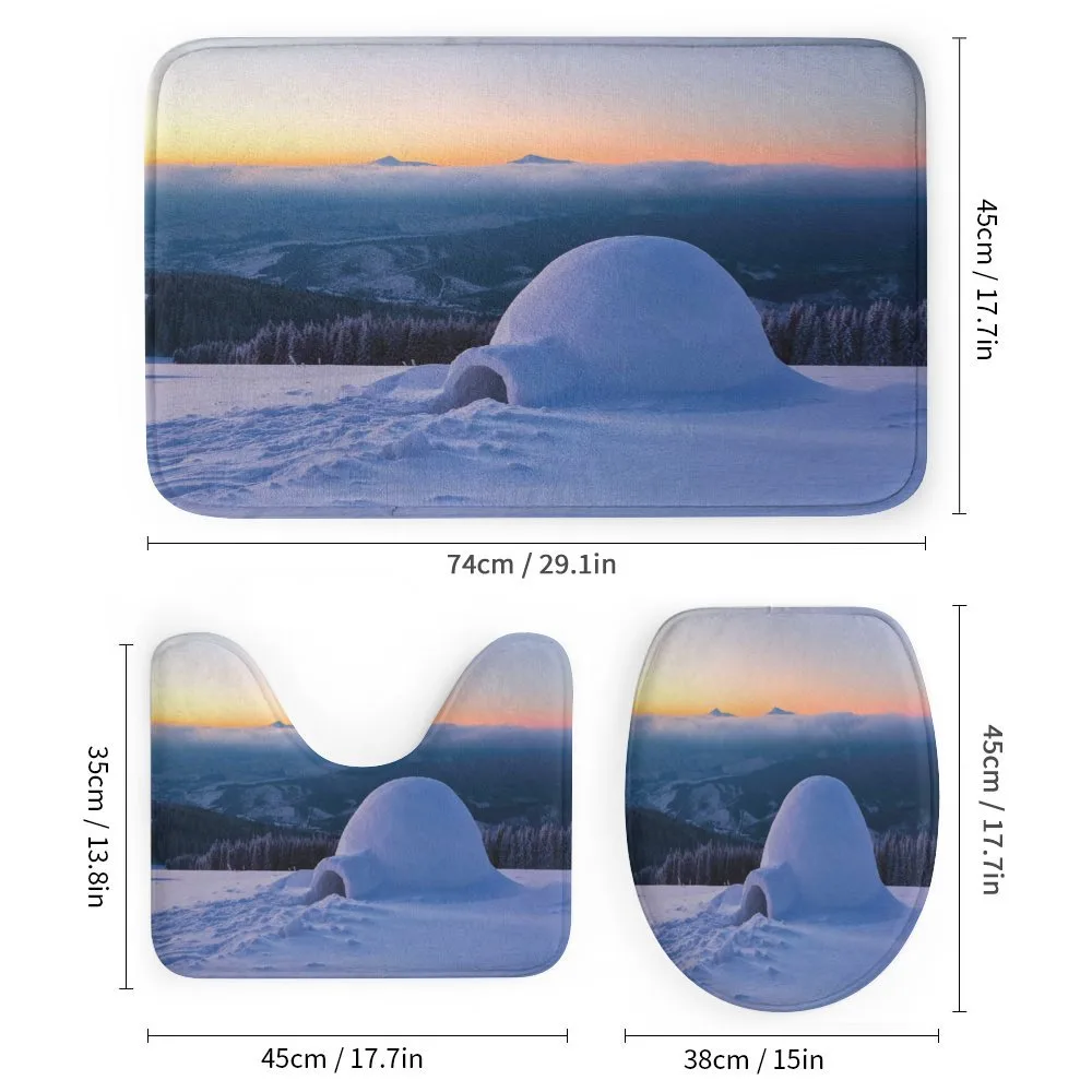 Huge Snowy Hut — Detail 1
