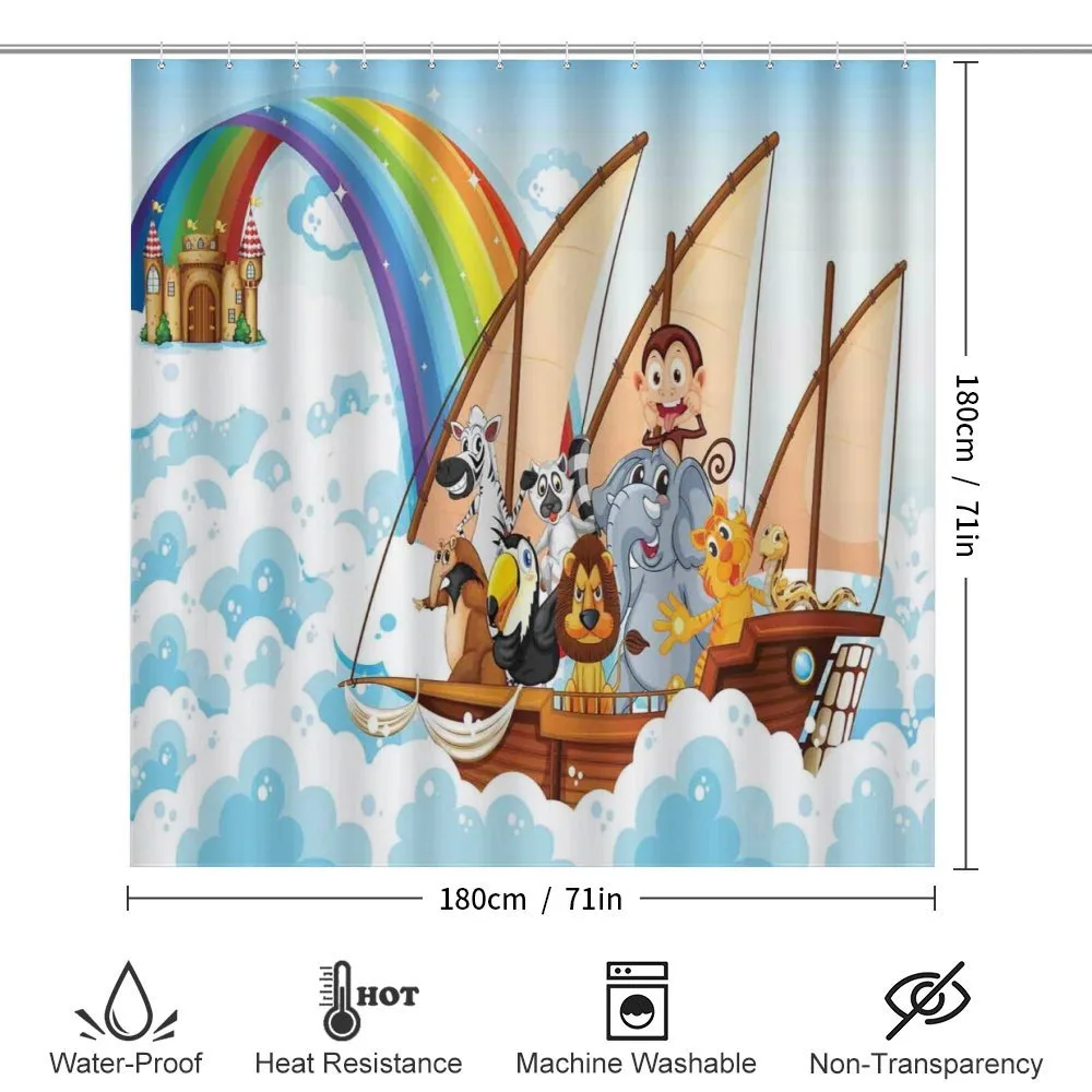 Noah's Ark in Clouds — Detail 2