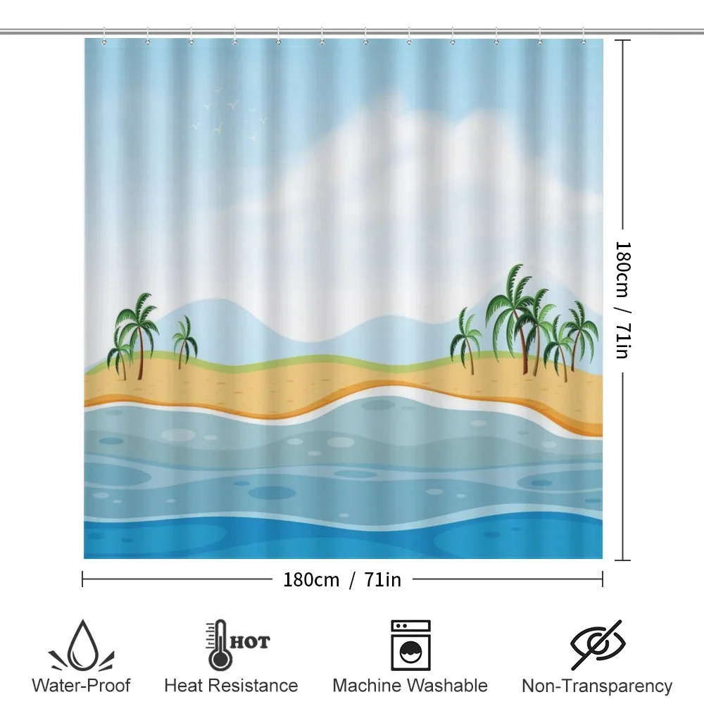 Ocean Palms Panorama — Detail 2
