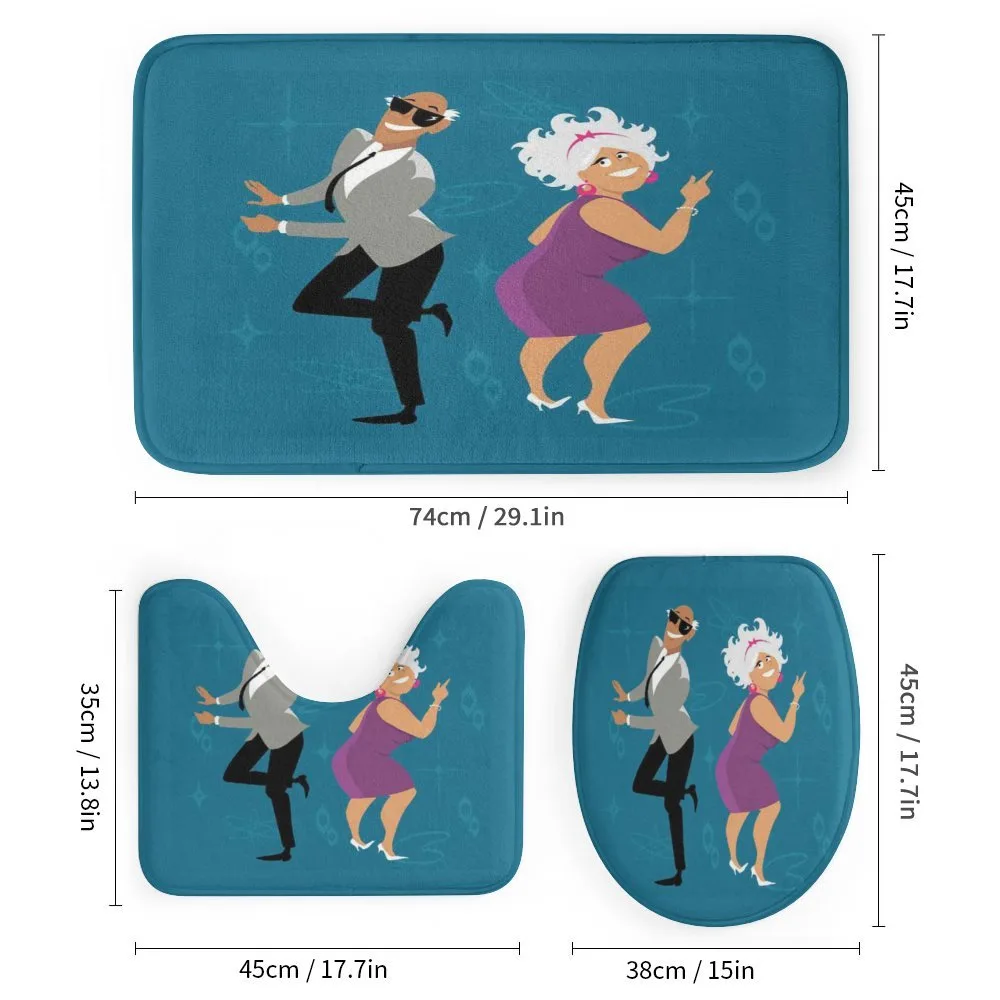 Old Couple Dancing — Detail 1