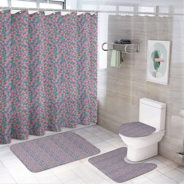 Renewal and Hope on a shower curtain