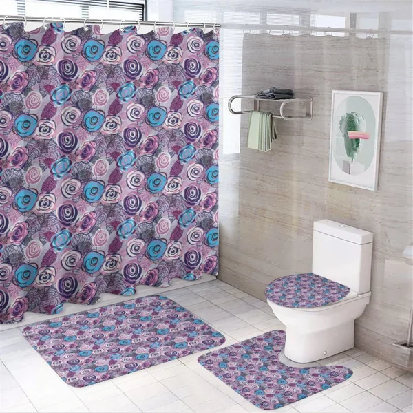 Roses Gentle Springtime on a shower curtain