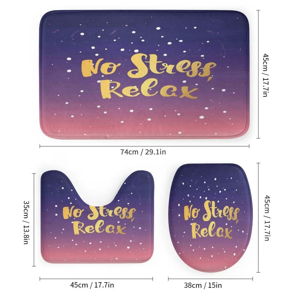 Typographic No Stress Relax — Detail 1